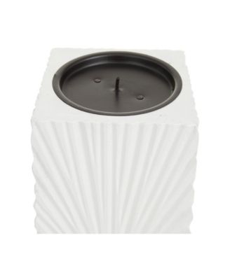 by Cosmopolitan Mdf Contemporary Candle Holder, Set of 3