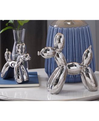 Contemporary Dog Sculpture, Set of 2