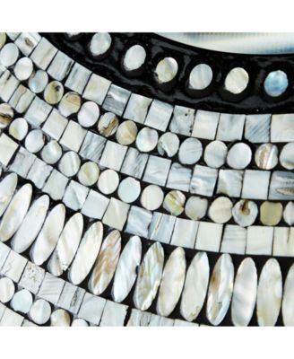 Coastal Wood Wall Mirror, 32" x 32"