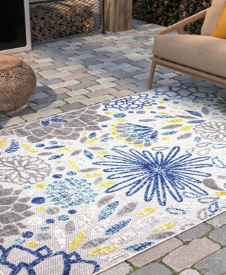 Shop Bb Rugs Gallery Gal108 Area Rug In Ivory,blue