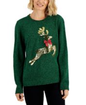 Macy's holiday sweaters womens sales