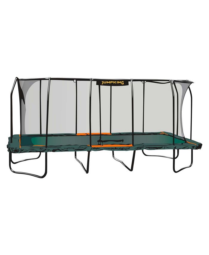 JumpKing ProSeries Rectangular Trampoline, 120" x 216" Macy's