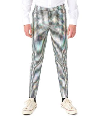 Big Boys Metallic Disco Ball Party Suit, 3-Piece Set