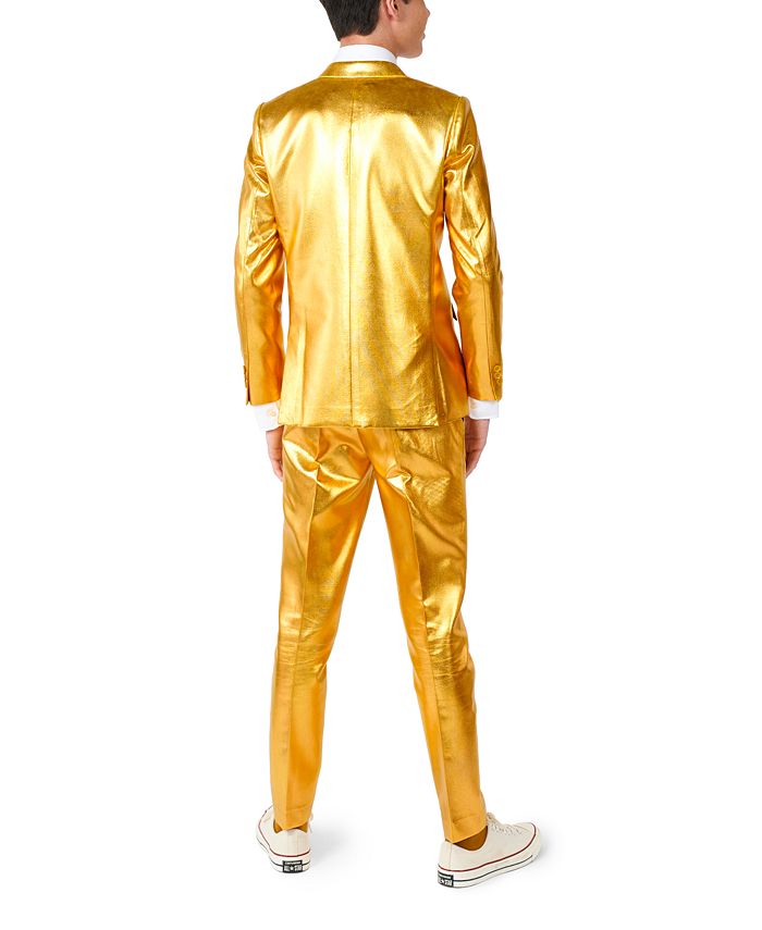 OppoSuits Big Boys Groovy Metallic Party Suit, 3-Piece Set - Macy's