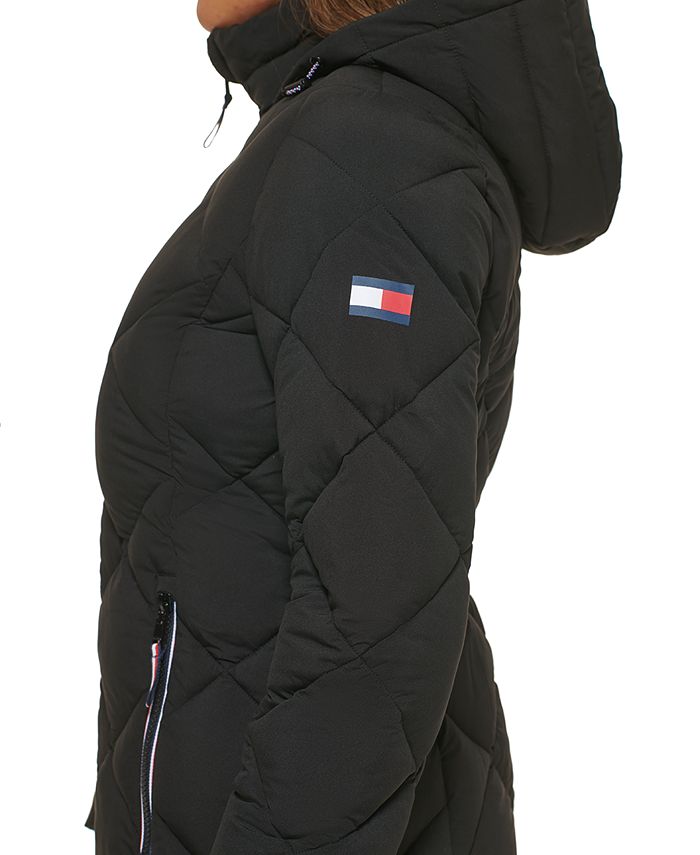 Tommy Hilfiger Women's Quilted Hooded Packable Puffer Coat & Reviews