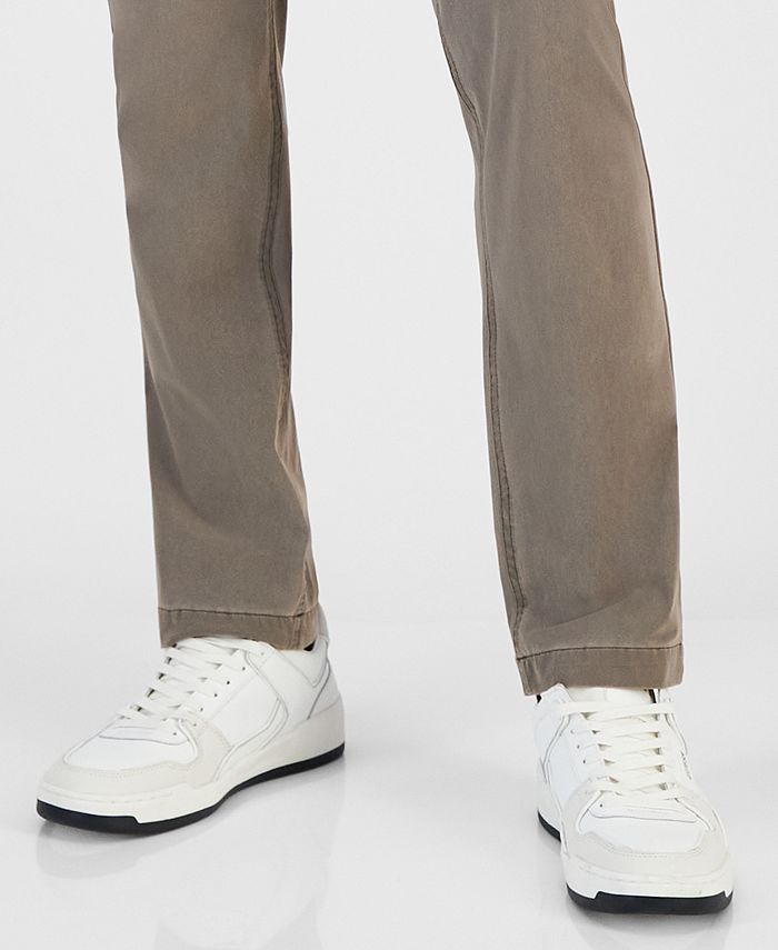 GUESS Men's Slim Tapered Pants - Macy's