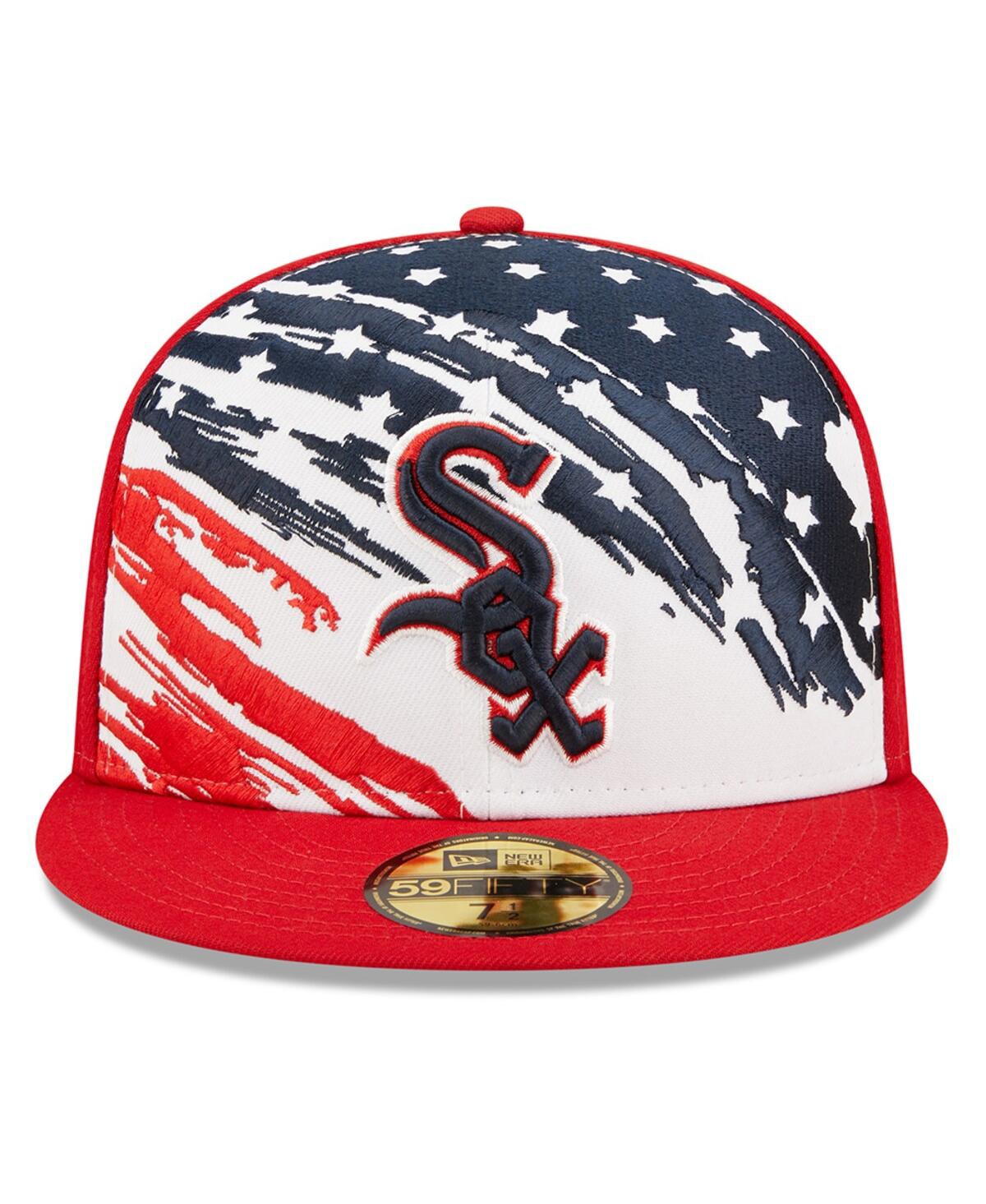 New Era Red Chicago White Sox 2022 4th Of July On-field 59fifty Fitted Hat In Red