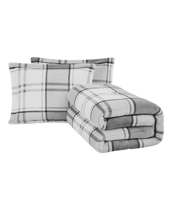 London fog comforter sherpa shop