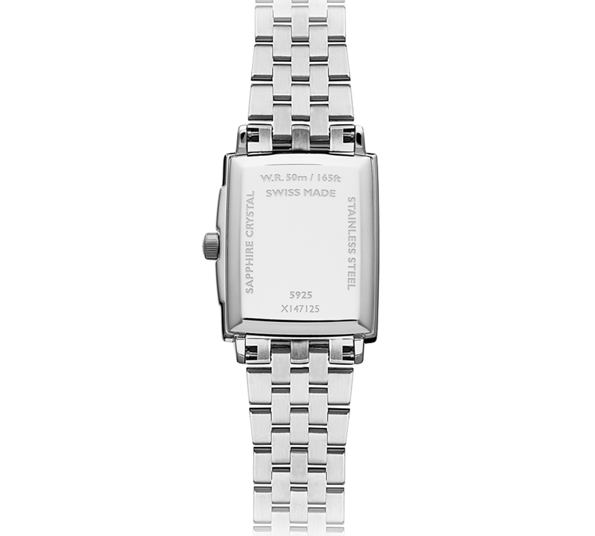 Shop Raymond Weil Women's Swiss Toccata Diamond (1/5 Ct. T.w.) Stainless Steel Bracelet Watch 22.6x28.1mm In Black