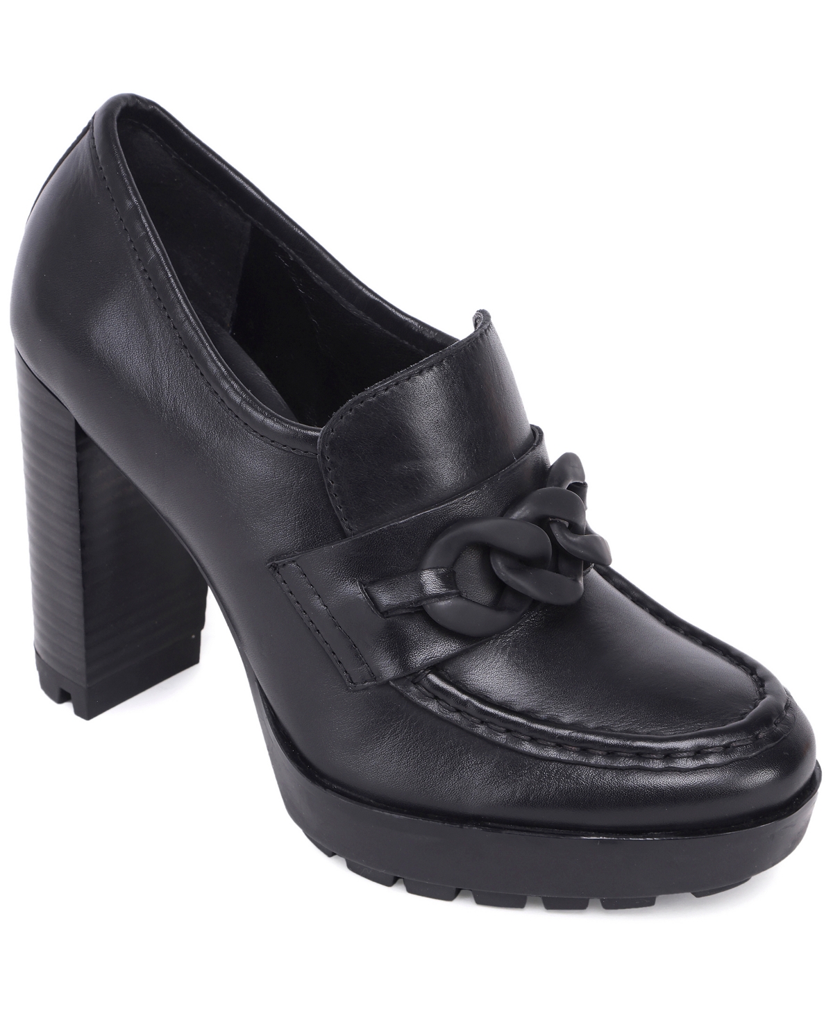 Kenneth Cole New York Women's Justin Lug High Heel Loafers Women's Shoes