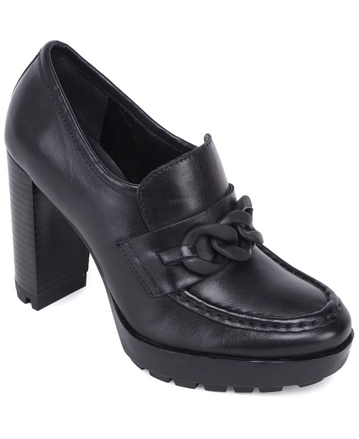 Tom Audreath dedikation Centralisere Kenneth Cole New York Women's Justin Lug High Heel Loafers - Macy's