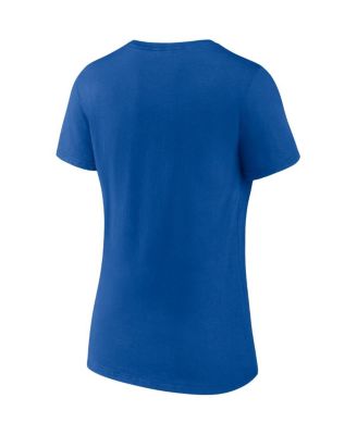 Women's Blue, Heather Gray St. Louis Blues Parent 2-Pack V-Neck T-shirt Set