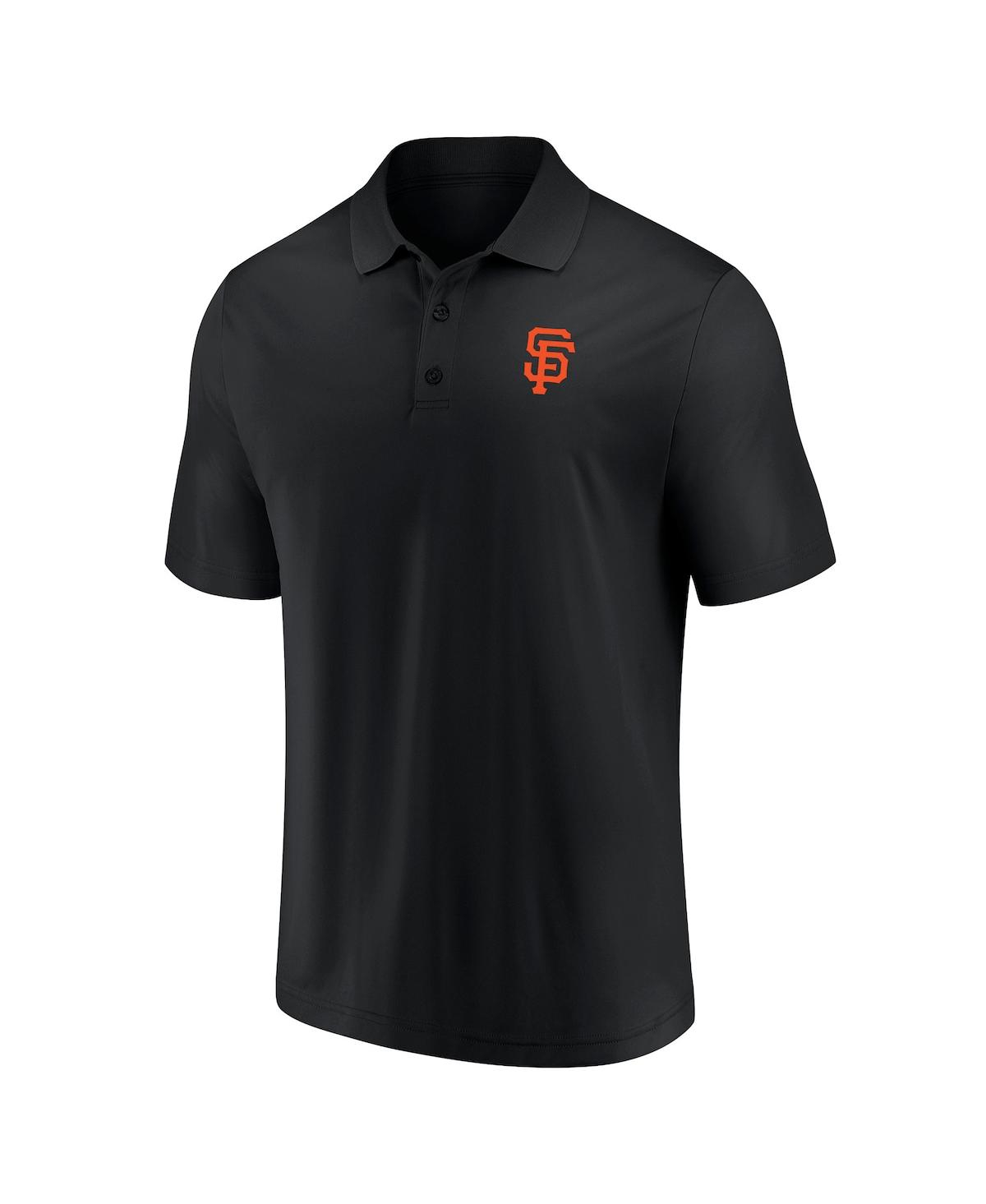 Shop Fanatics Men's  Black San Francisco Giants Winning Streak Polo Shirt