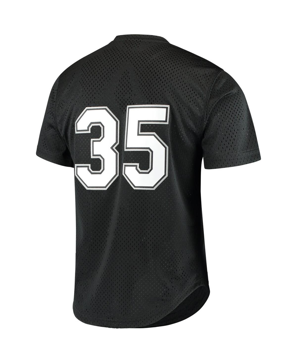 Men's Mitchell & Ness Frank ThomasChicago White Sox Cooperstown Mesh Batting Practice Jersey - Black