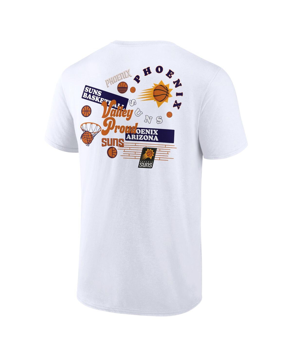 Shop Fanatics Men's  White Phoenix Suns Street Collective T-shirt