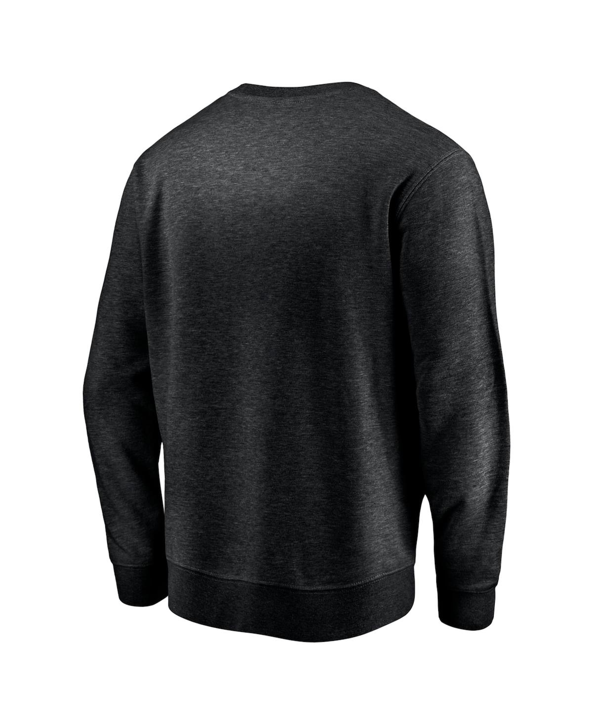Shop Fanatics Men's  Black Toronto Raptors Game Time Arch Pullover Sweatshirt