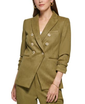 DKNY - Petite Six-Button Blazer