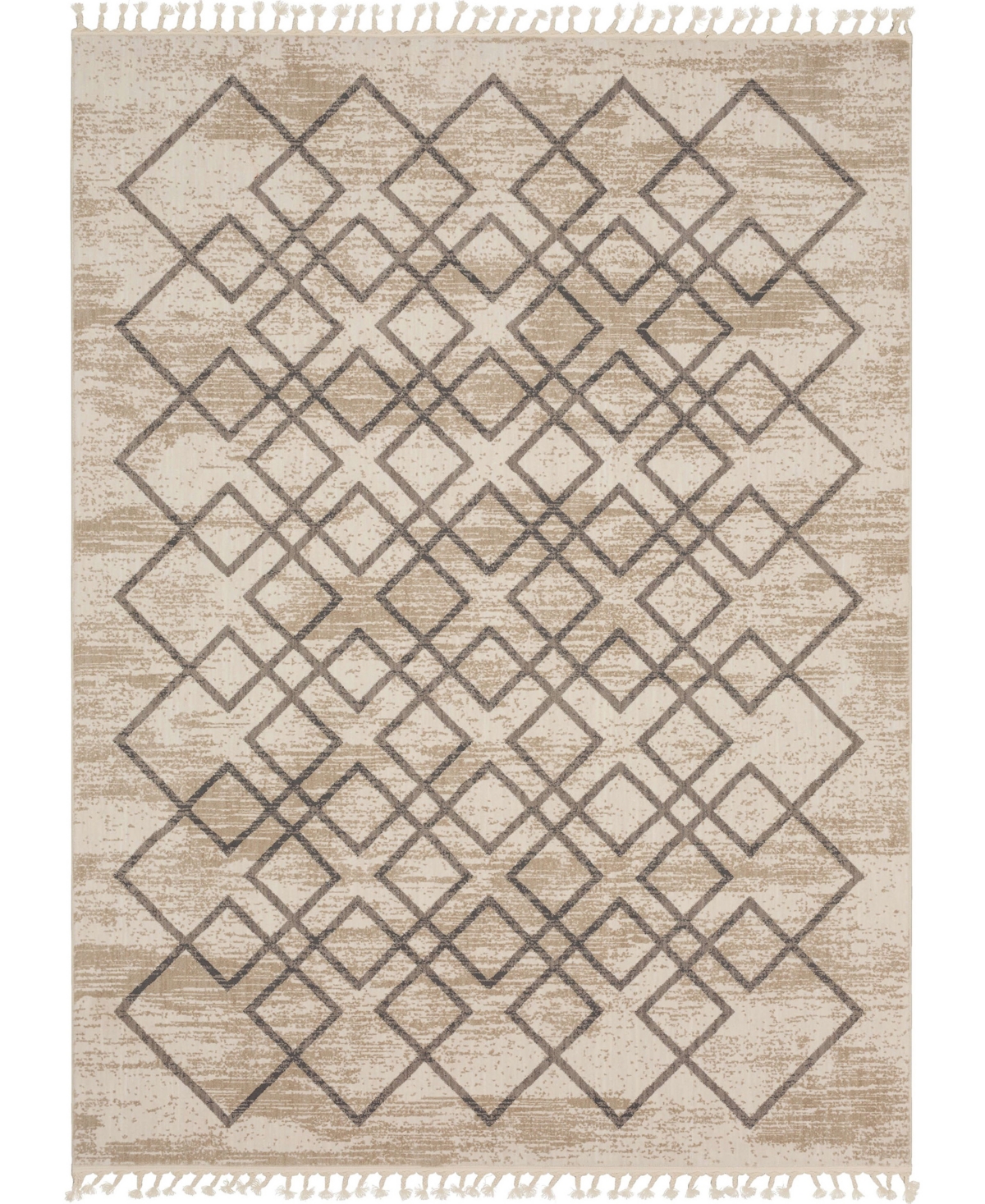 Stacy Garcia Home Rendition Nova 5'3in x 7'10in Area Rug - Ivory