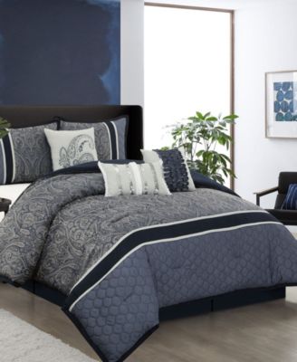 Donovan 7-Piece Comforter Set, Queen