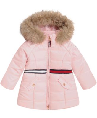 Baby girl tommy hilfiger coat on sale