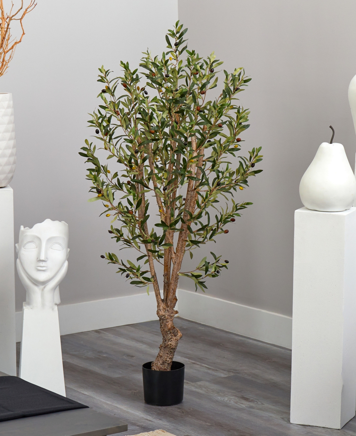 Nearly Natural 5' Olive Tree In Green