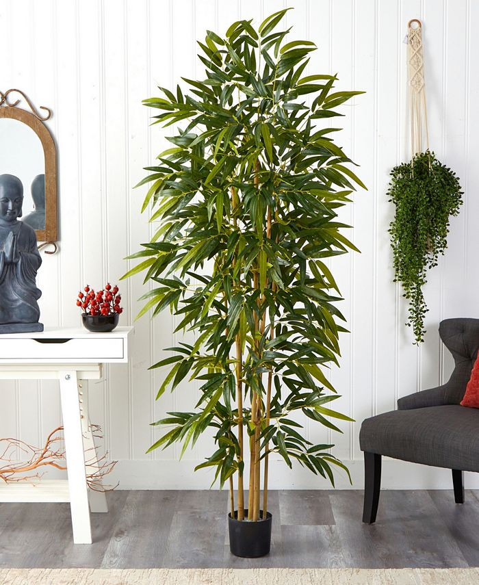 Nearly Natural - 6' Artificial Bamboo Tree