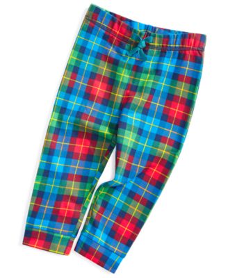 First Impressions - Baby Boys Dreamer Plaid Jogger Pants