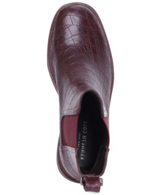 Kenneth Cole Reaction Salt Lug Chelsea Boots in Black | Lyst