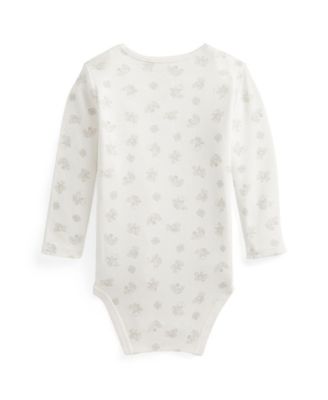 Baby Boys Bear-Print Organic Cotton Bodysuit
