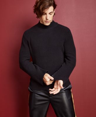 Macy's black turtleneck sweater best sale