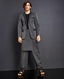 Men's Classic-Fit Pinstripe Blazer, Created For Macy's