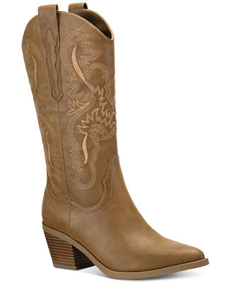 Sun + Stone Bernarrd Western Boots, Created for Macy's & Reviews - Boots - Shoes - Macy's