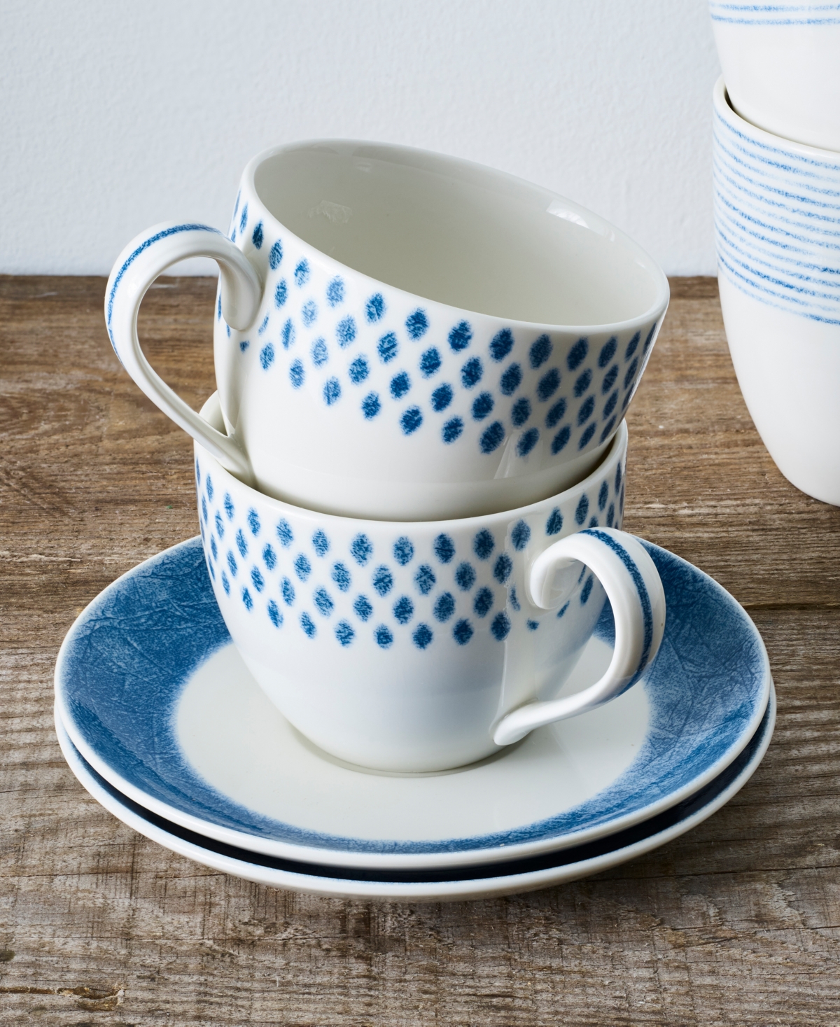 Noritake Hammock Cups, Set of 4