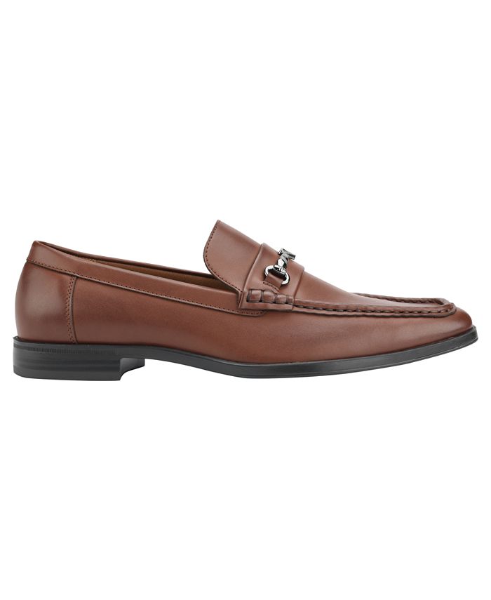 GUESS Men's Humming Slip On Dress Shoes with GUESS Branded Ornament ...