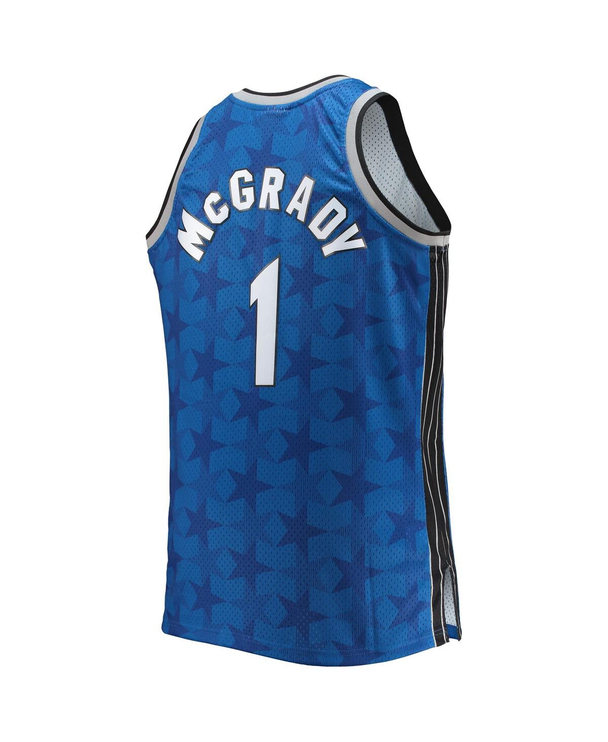 Men's Mitchell & Ness Tracy McGradyOrlando Magic Big and Tall 2000-01 Hardwood Classics Swingman Jersey - Blue