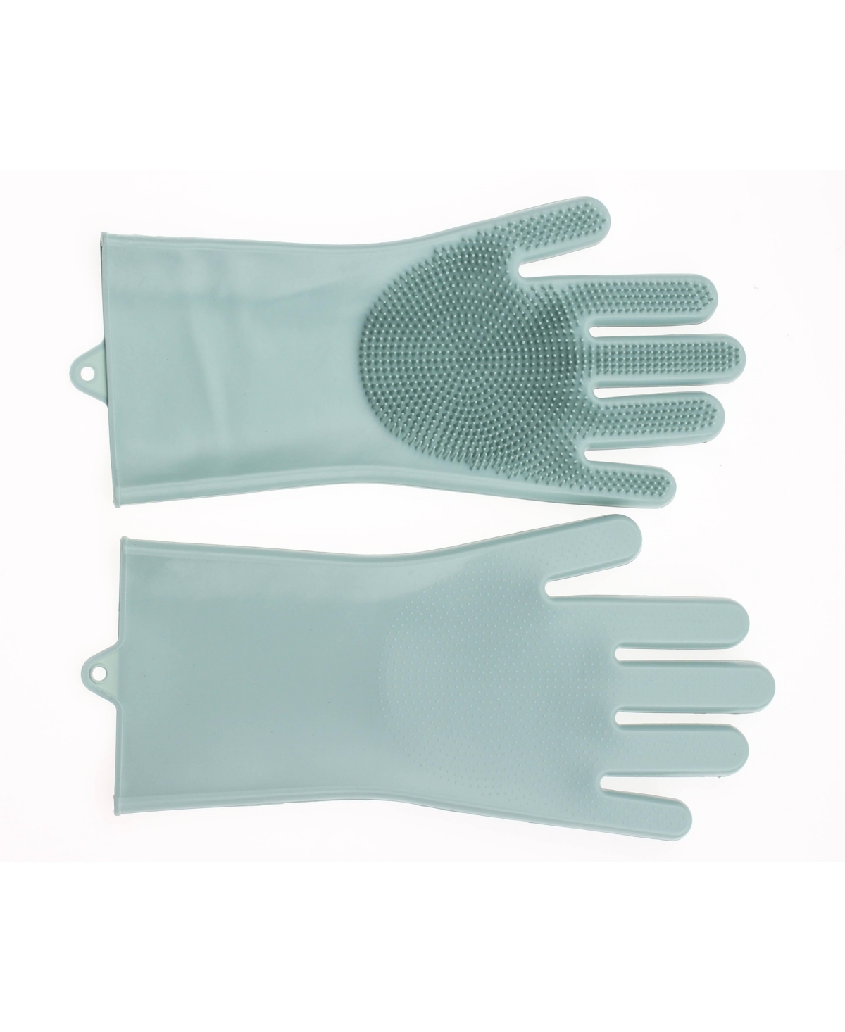 Art & Cook 2 Piece Scrubbing Gloves With Silicone Bristles Set In Prestige