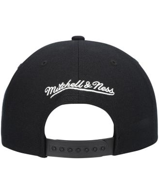 Men's Black Dallas Mavericks Hardwood Classics Script 2.0 Snapback Hat