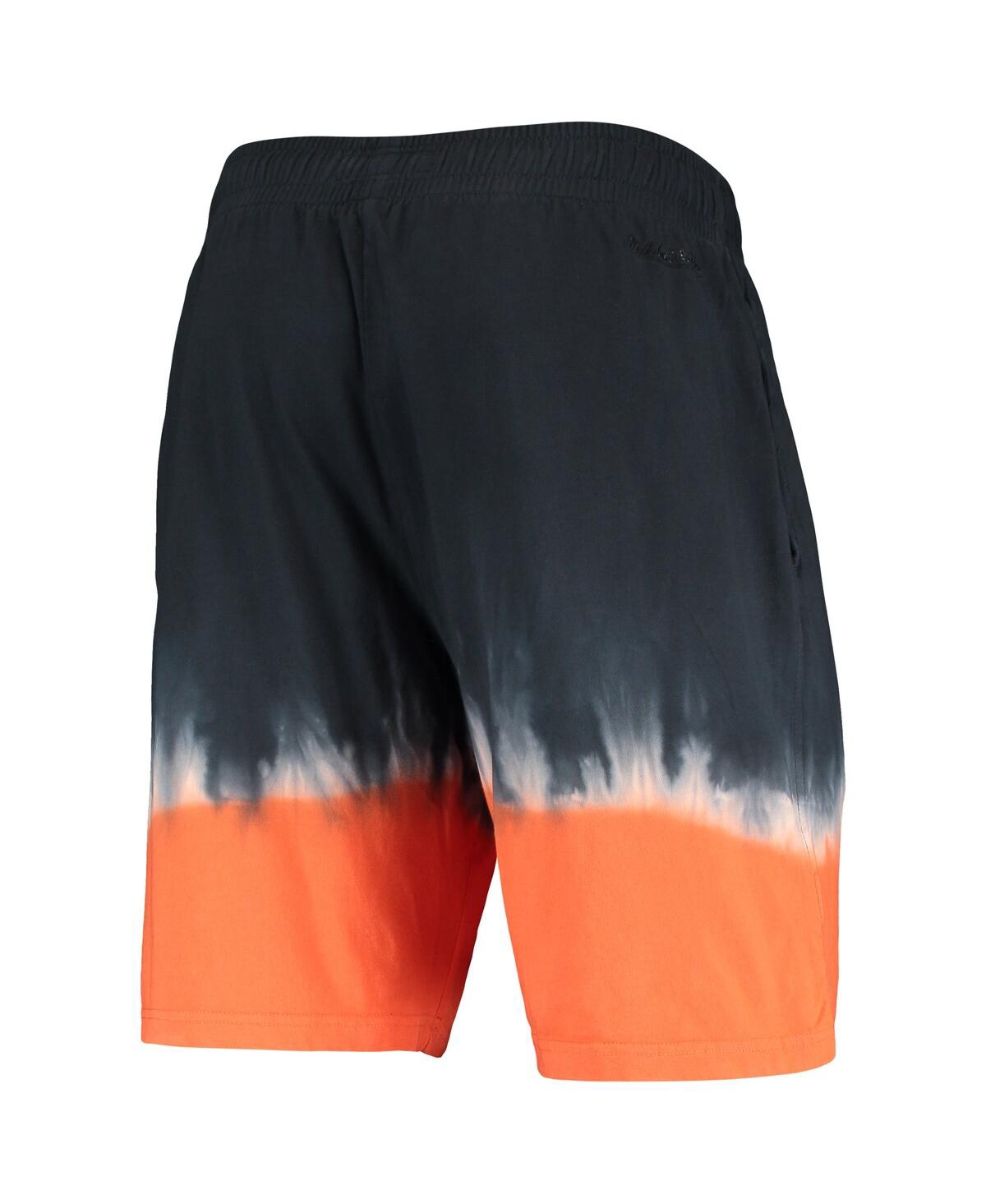 Mitchell & Ness Men's  Black, Orange Phoenix Suns Hardwood Classic Authentic Shorts In Black,orange