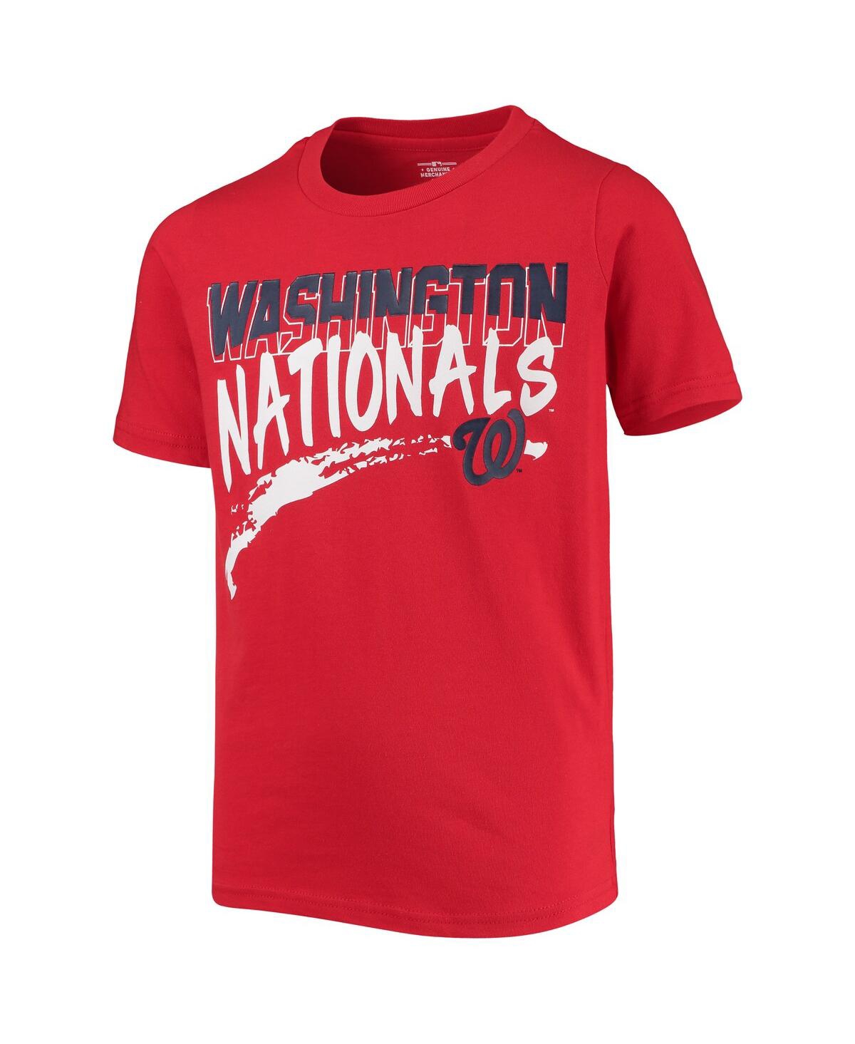 Shop Outerstuff Big Boys Red Washington Nationals Big Deal T-shirt