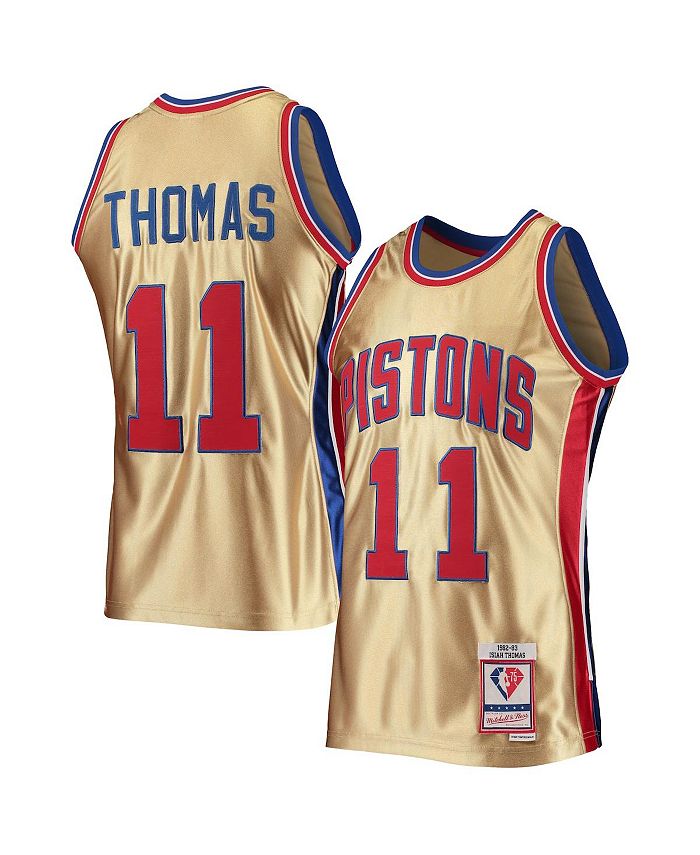 Mitchell & Ness Men's Isiah Thomas Detroit Pistons Hardwood Classic Player  T-Shirt - Macy's
