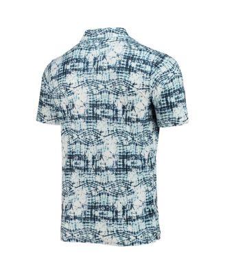 Men's Navy Atlanta Braves Vivid Polo