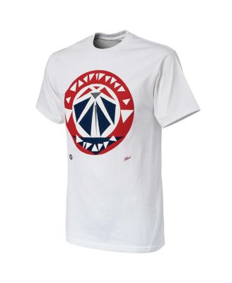 Men's NBA x Naturel White Washington Wizards No Caller ID T-shirt