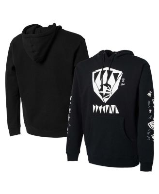 Men's NBA x Naturel Black Brooklyn Nets No Caller ID Pullover Hoodie