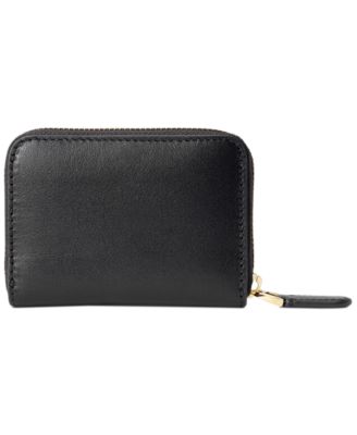 Leather Small Continental Wallet