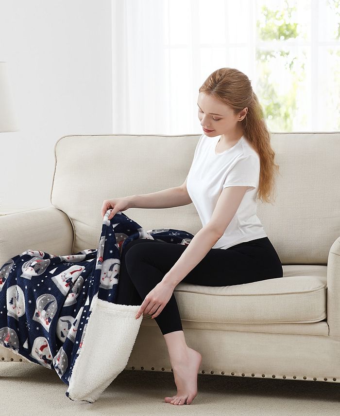 Birch Trail Foot Pocket Throw, 50" x 60" Macy's