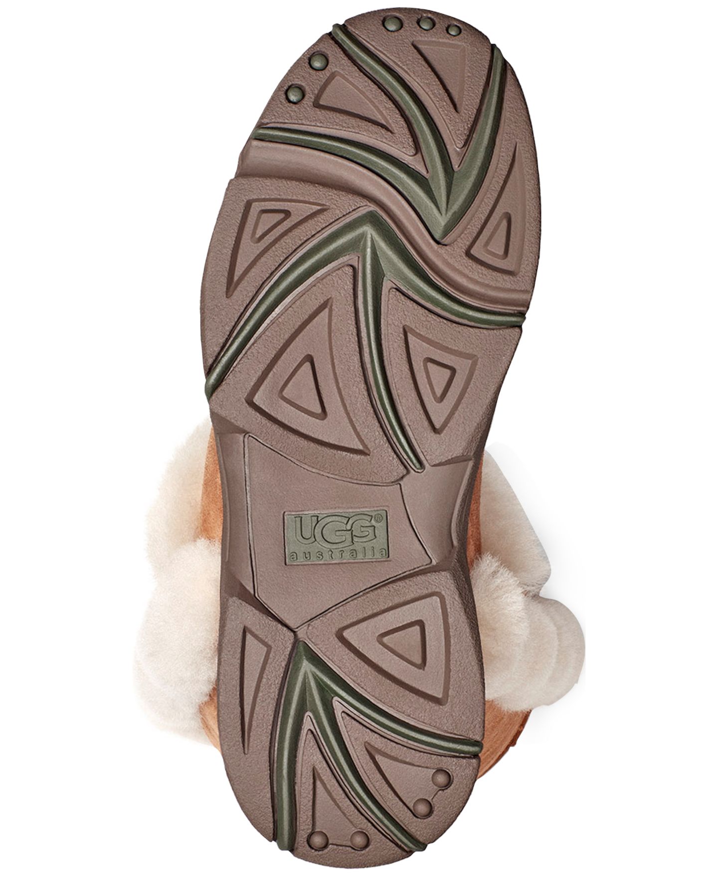 UGG® Женские высокие сапоги UGG Sunburst, цвет: Каштановый — фото 6