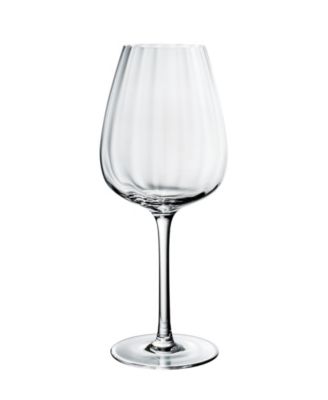 Rose Garden Red Wine Glasses, Set of 4