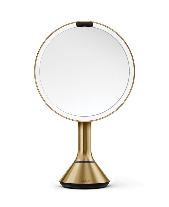 simplehuman 8" Round Sensor with TouchControl Dual Light Settings