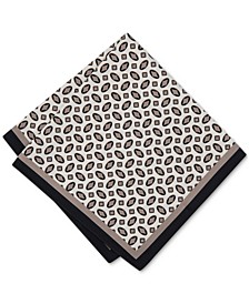 Men's Geometric-Print Pocket Square, Created for Macy's