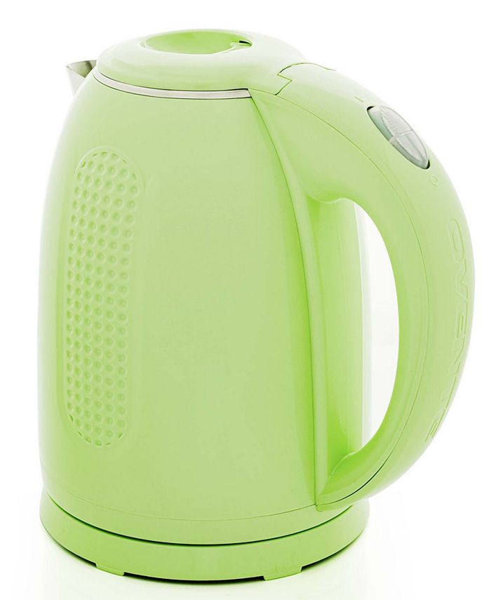 Ovente Double Wall Insulated Electric Kettle, Black 1.7L, 1.7 L